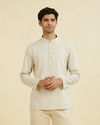 Beige Quintessential Short Kurta