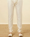 Manyavar Men Crisp White Kurta Pajama