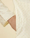 Manyavar Men Crisp White Kurta Pajama