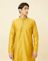 Manyavar Men Elegant Cream Kurta Pajama image number 0