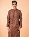 Maroon Majesty Kurta Pajama