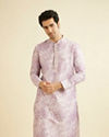 Elegant Lilac Kurta Pajama