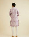 alt message - Manyavar Men Elegant Lilac Kurta Pajama image number 5