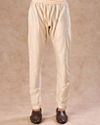 Manyavar Men Mystic Dark Blue Kurta Pajama Set
