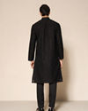 Manyavar Men Black Elegance Kurta Pajama