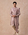 Manyavar Men Royal Lilac Grandeur Sherwani