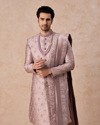 Manyavar Men Royal Lilac Grandeur Sherwani