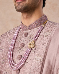 Manyavar Men Royal Lilac Grandeur Sherwani