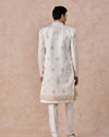 Manyavar Men Elegance Personified White Sherwani