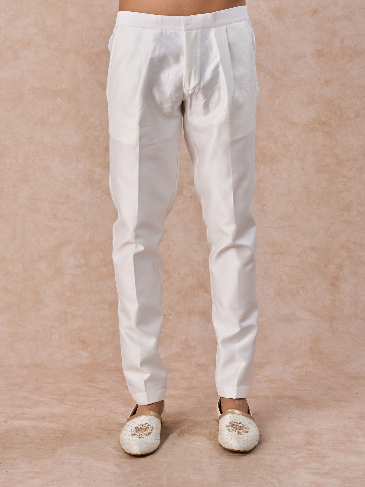 Manyavar Men Elegance Personified White Sherwani