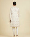 Manyavar Men Champagne Embroidered Sherwani