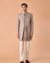 Manyavar Men White Elegance Sherwani