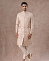 Manyavar Men Champagne Sherwani Vibes