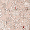 Champagne Silk Open Sherwani with Embroidery