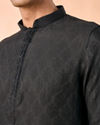 Manyavar Men Black Enchanting Kurta Pajama