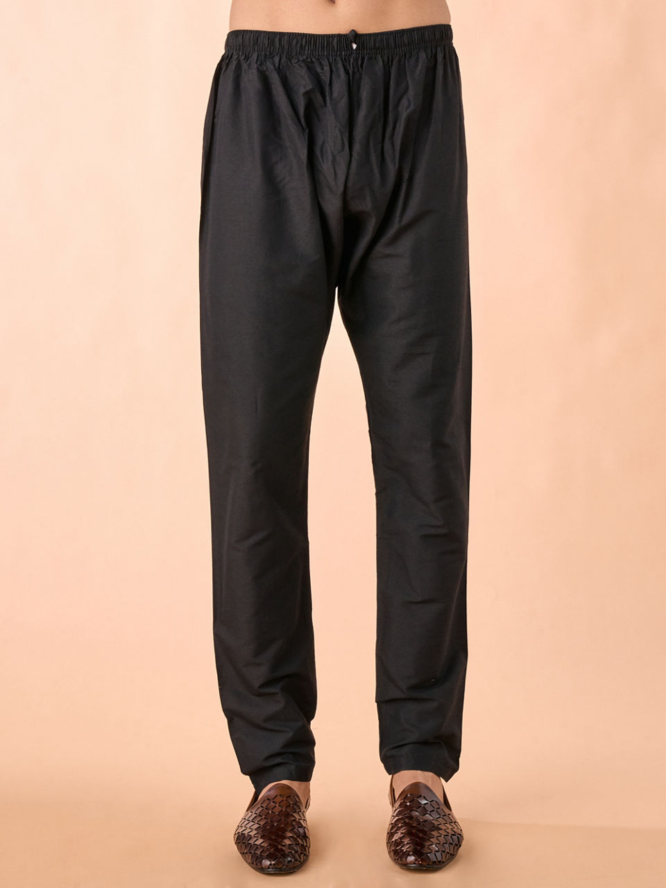 Manyavar Men Black Enchanting Kurta Pajama