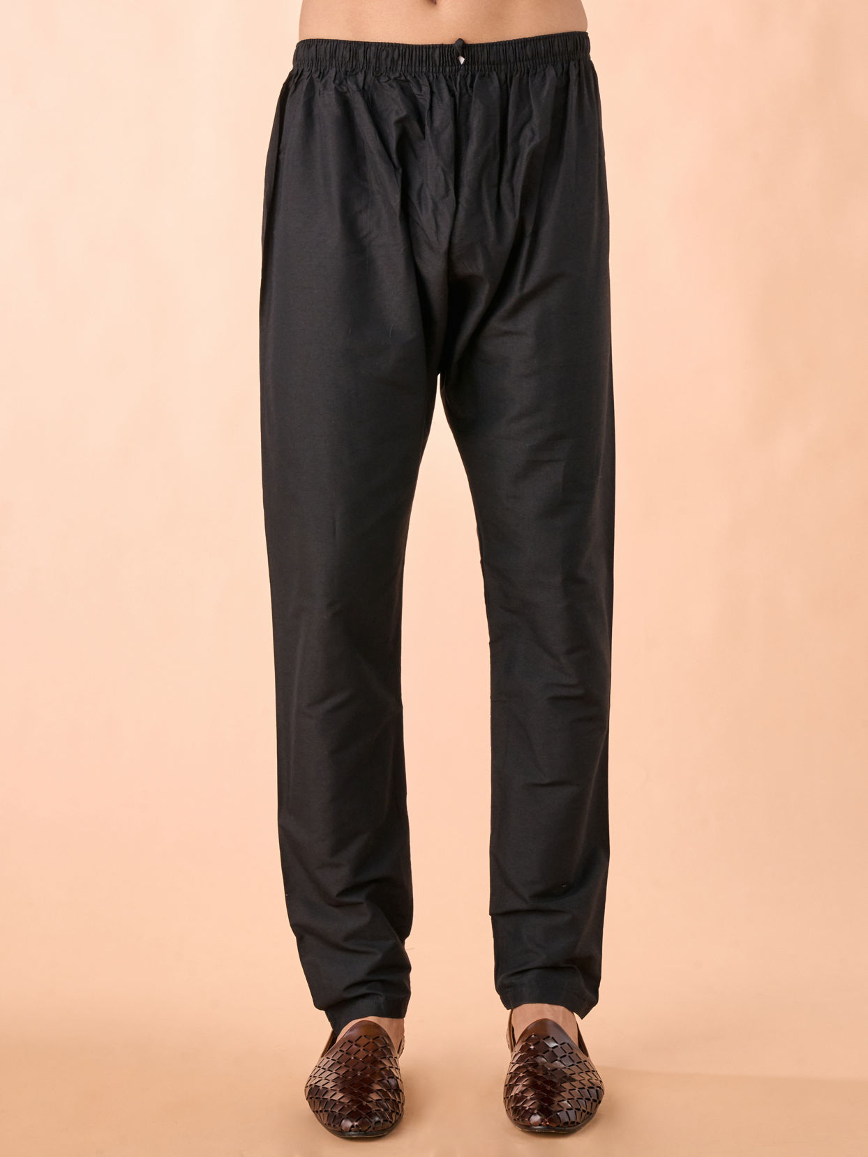Manyavar Men Black Enchanting Kurta Pajama