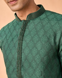 Manyavar Men Emerald Rhapsody Kurta Pajama