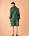 Manyavar Men Emerald Rhapsody Kurta Pajama
