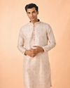 Elegant Cream Kurta Pajama