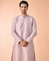 Ethereal Lilac Art Silk Kurta Pajama