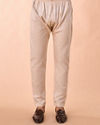 Manyavar Men Graceful Dusty Pink Kurta Pajama