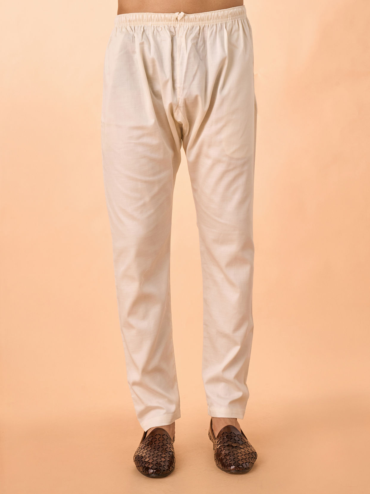Manyavar Men Pastel Green Pista Elegance Kurta Pajama