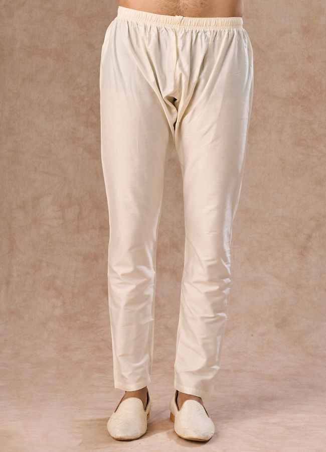 Manyavar Men Peachy Elegance Kurta Pajama