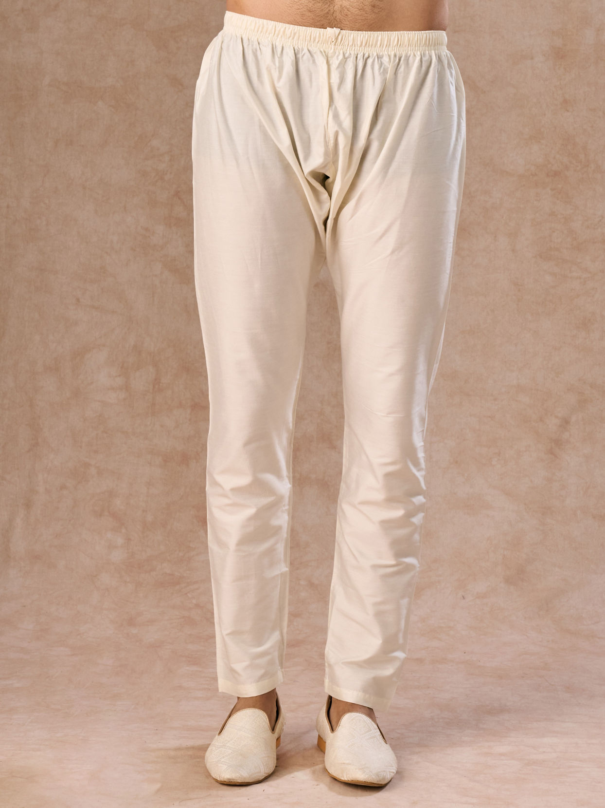 Manyavar Men Peachy Elegance Kurta Pajama