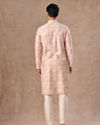 Manyavar Men Peachy Elegance Kurta Pajama