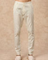 Manyavar Men Peach Blended Viscose Kurta Pant