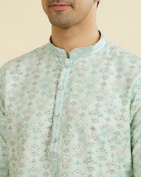 Manyavar Men Aqua Elegance Kurta Pajama