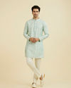 Manyavar Men Aqua Elegance Kurta Pajama