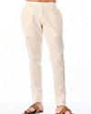 Manyavar Men Cream Blended Viscose Kurta Pajama with Embroidery