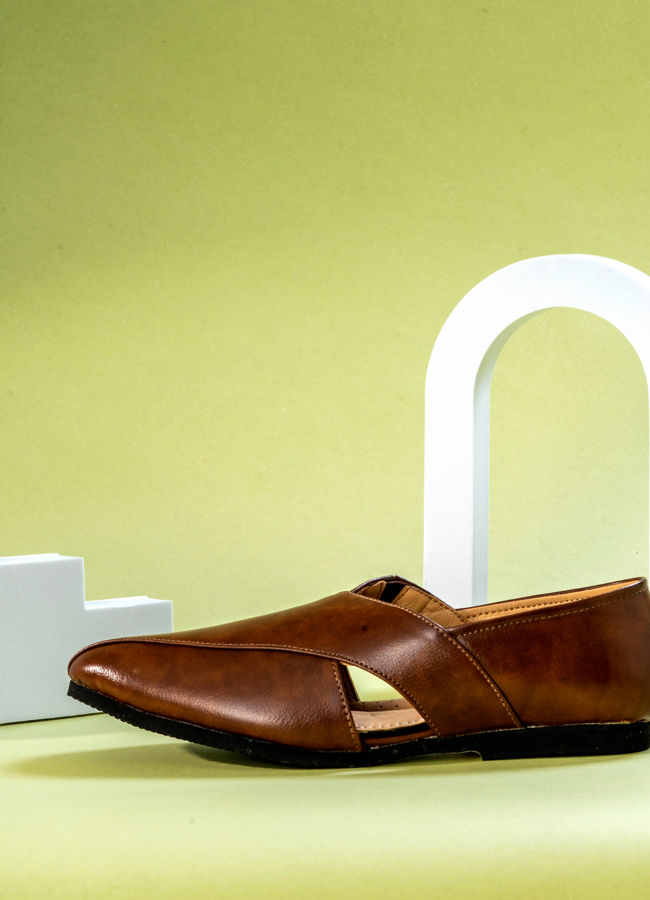 Manyavar Boys Regal Brown Shoe