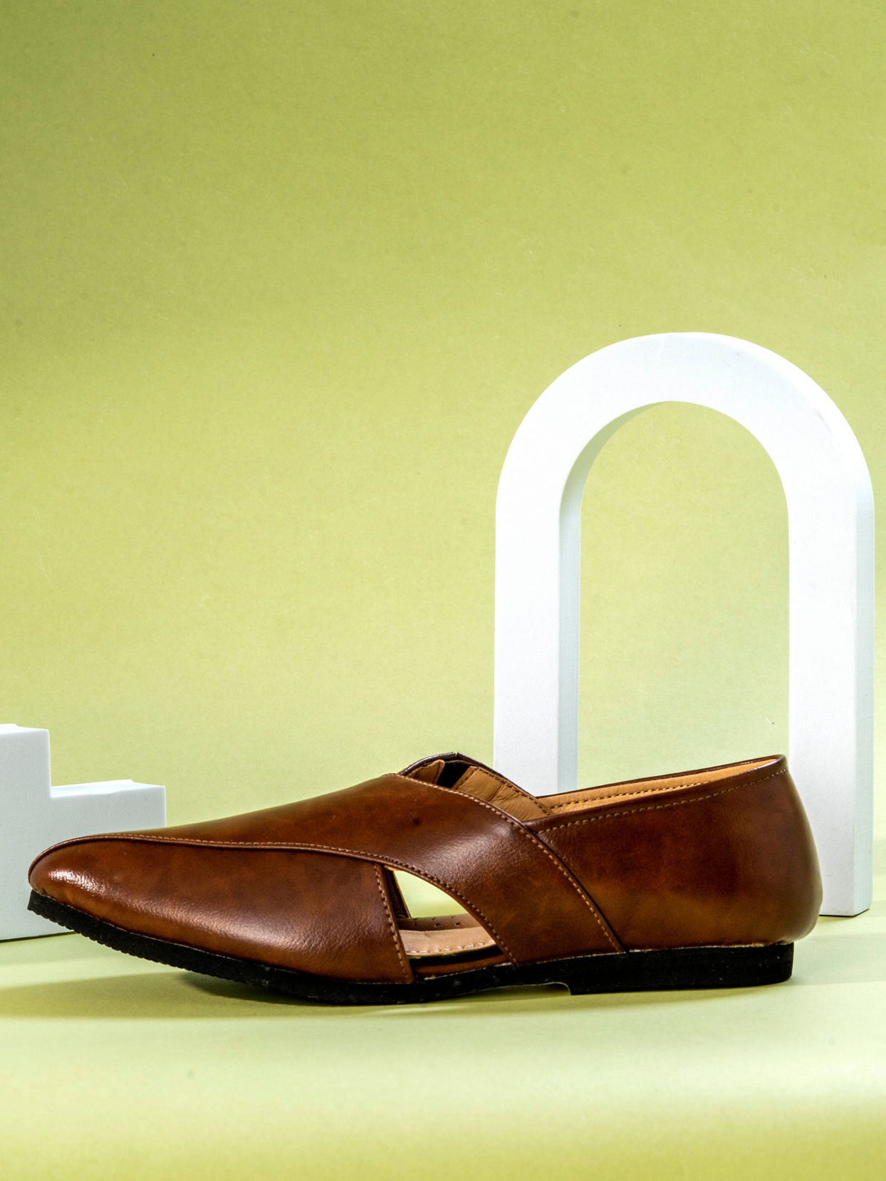 Manyavar Boys Regal Brown Shoe