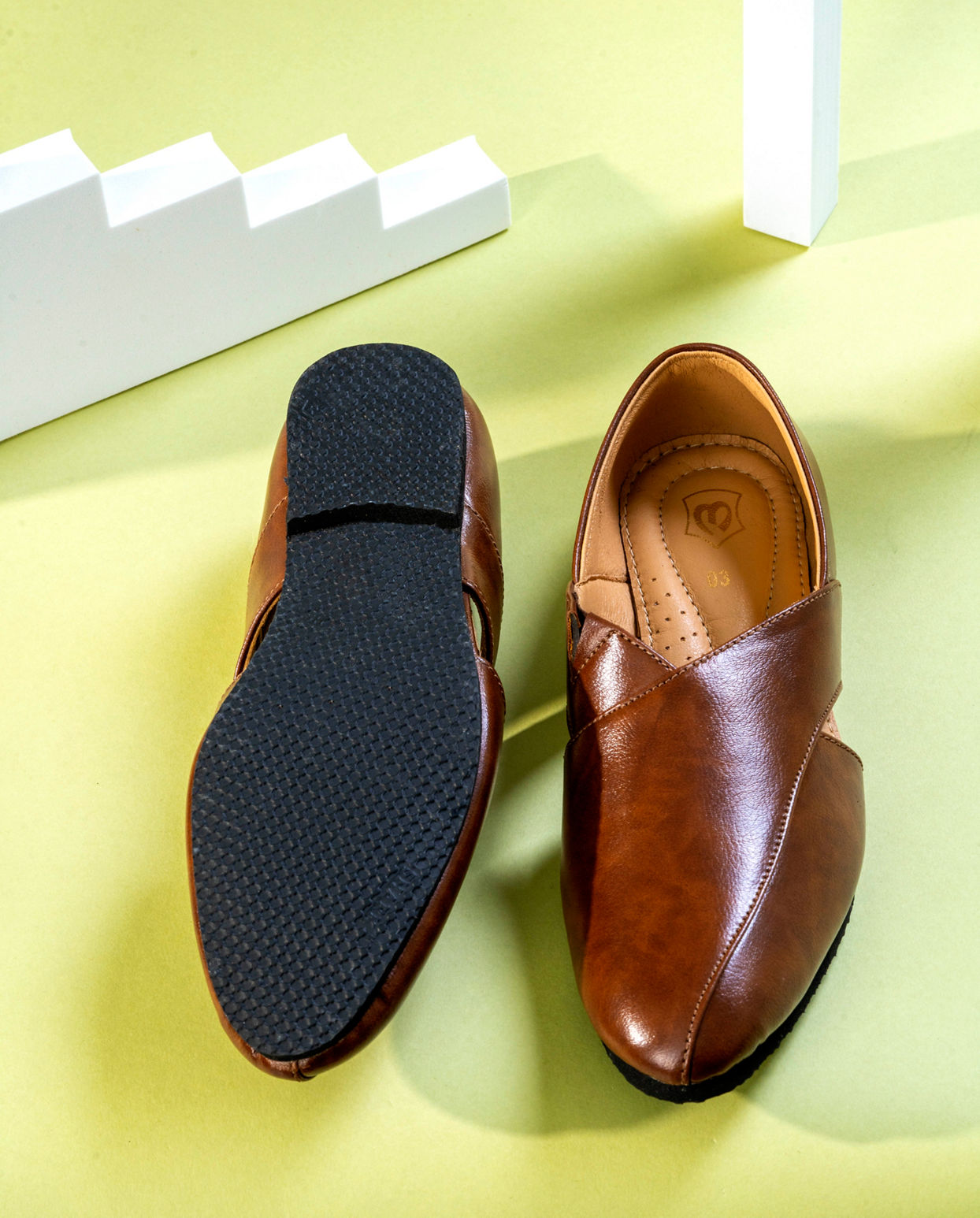 Manyavar Boys Regal Brown Shoe