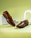 Manyavar Boys Regal Brown Shoe
