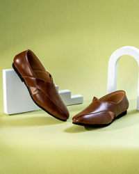 Manyavar Boys Regal Brown Shoe