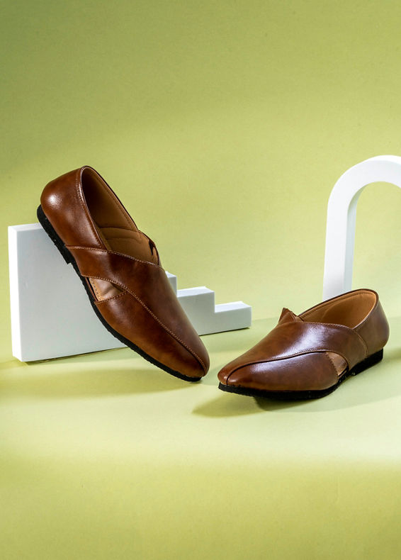 Manyavar Boys Regal Brown Shoe