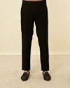Manyavar Men Rich Black Classic Jodhpuri Suit