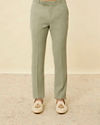 Manyavar Men Pista Green Classic Jodhpuri Suit