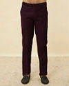 Manyavar Men Royal Purple Classic Jodhpuri Suit