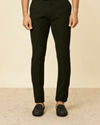 Manyavar Men Classic Dark Green Jodhpuri Suit