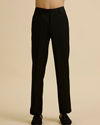 Manyavar Men Black Rhinestone Embellished Jodhpuri Suit
