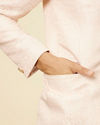 Manyavar Men Soft Pink Jodhpuri Suit