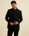 Black Classic Jodhpuri Suit