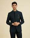 Manyavar Men Emerald Elegance Jodhpuri Suit