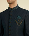 Manyavar Men Emerald Elegance Jodhpuri Suit