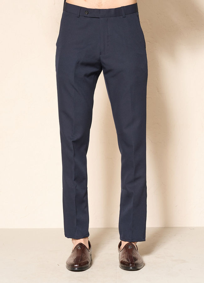Manyavar Men Blue Majesty Rayon Suit Set